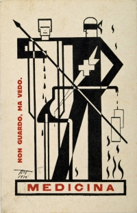 Osvaldo Bot - Medicina (futurismo) - 1929