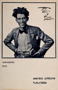 Osvaldo Bot - Aereo pittore futurista - 1930