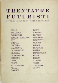 Osvaldo Bot - Trentatre futuristi (Galleria Pesaro) - 1929